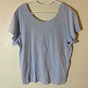 Abercrombie & Fitch Soft A&F Tee Back Twist Size XL NWT